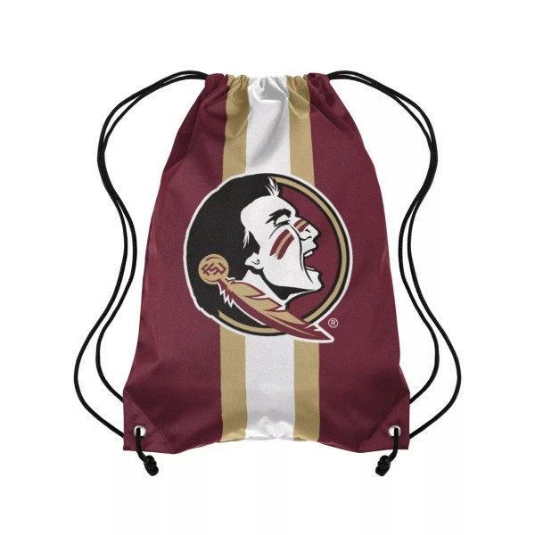 Florida State Seminoles Team Stripe Drawstring Back Pack FREE SHIP!!