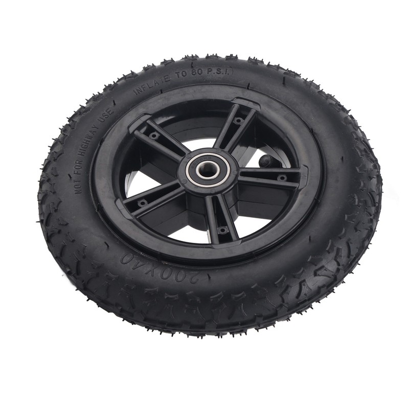 8in Electric Scooter Tire with Wheel Hub Inflation E‑Bike Rubber