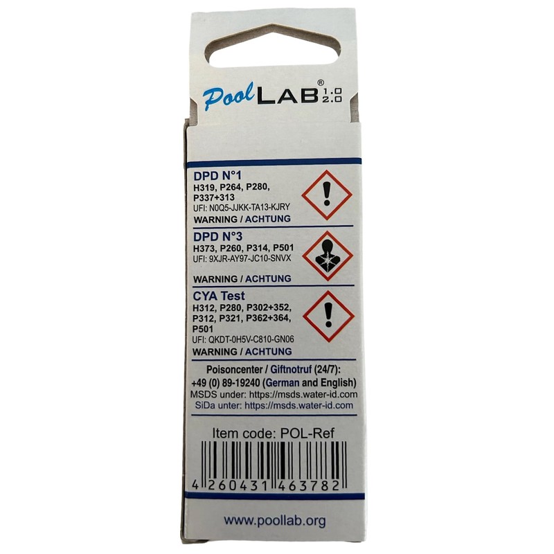 Refill Pack for PoolLAB by MediMuc - Contents 70 Tablets