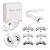 Kit De Pestañas Magnéticas Reutilizables Con Aplicador