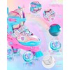 Roller Skates Girls Ages 5-8, Sportneer 4 Size Adjustable Toddler