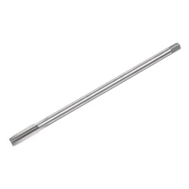 QUARKZMAN Metric Tap M8 x 1.25 H2 150 mm Extra Long Straight Flute Thread Cutting Machine Tap Thread Cutting Tool for Repair