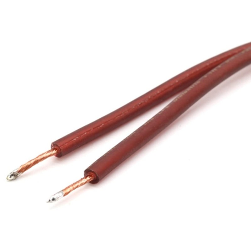 Lyaciomn 2Pcs Speaker Cable Bare Wire Speaker Wire to Plug,Replace