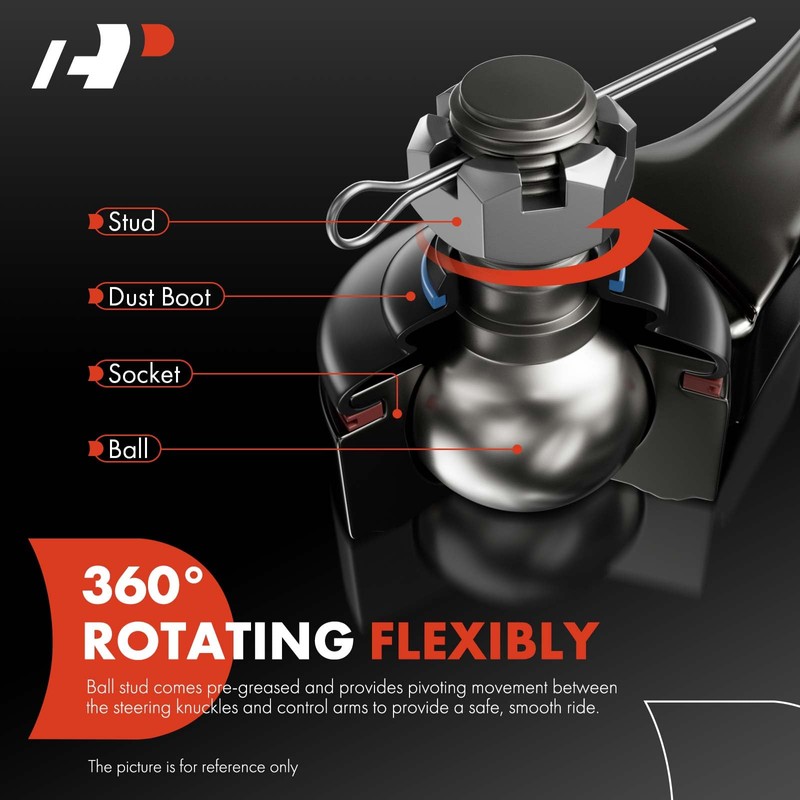 A-Premium 2 x Front Lower Control Arms, with Ball Joint