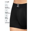 XYXX Men's Ace Micromodal Regular Fit Solid Antimicrobial Swimming Trunks