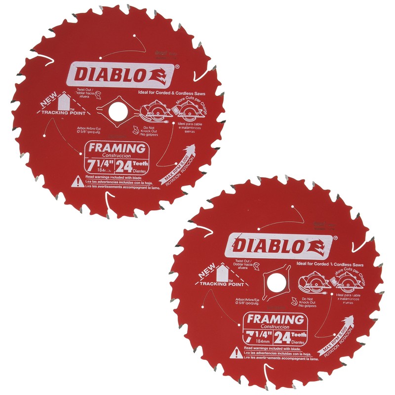 Freud D0724PX Diablo ATB Hoja de sierra circular de carburo