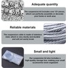 131 Pcs Picture Hanging Kit,100ft Stainless Steel Picture Frame Wire
