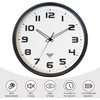 OCEST 12Inch Wi-Fi Wall Clock with Auto Sync Time &