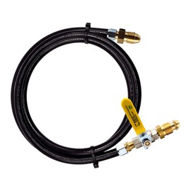 DN Autogas Part LPG Gas Bottle Refill Set LPG Adaptors Kit LPG Adapter to Remotely Fill Empty Gas Cylinders 2 Meters