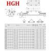 CNCCANEN Linear Rail Guide 2X HGR20-1000mm Linear Slide Guideway Rail