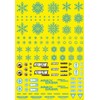 Haikyu Parts Snow Decal Blue 1 Piece Plastic Model Decal