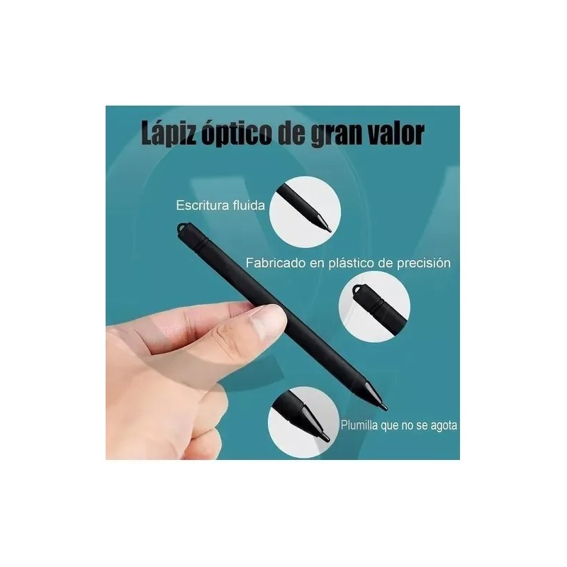 Eco R. 2 Pizarra Mágica Tableta Lcd Infantil Juguete 8.5pLG