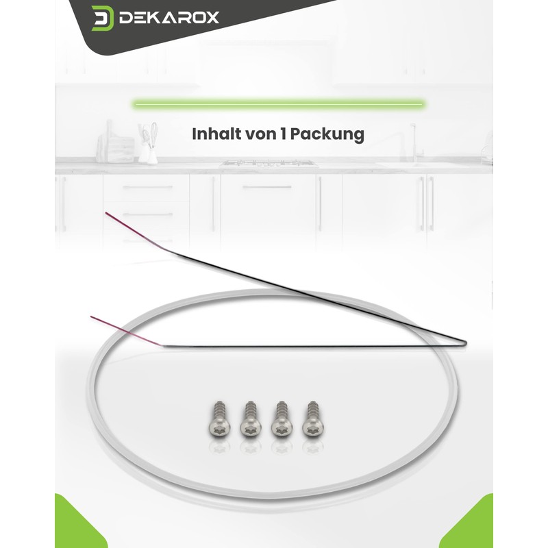 DEKAROX Pump Pot Seal Repair Kit 182 mm for Error