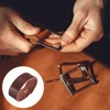 QUARKZMAN Pack of 2 Leather Belt Loop Holders 11.5 cm
