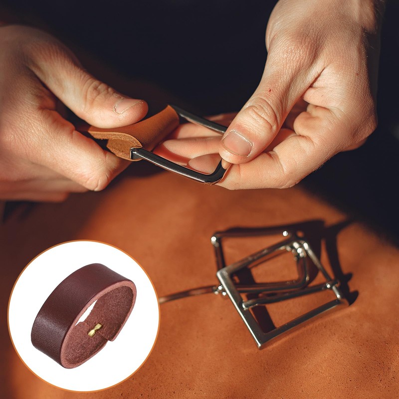 QUARKZMAN Pack of 2 Leather Belt Loop Holders 11.5 cm
