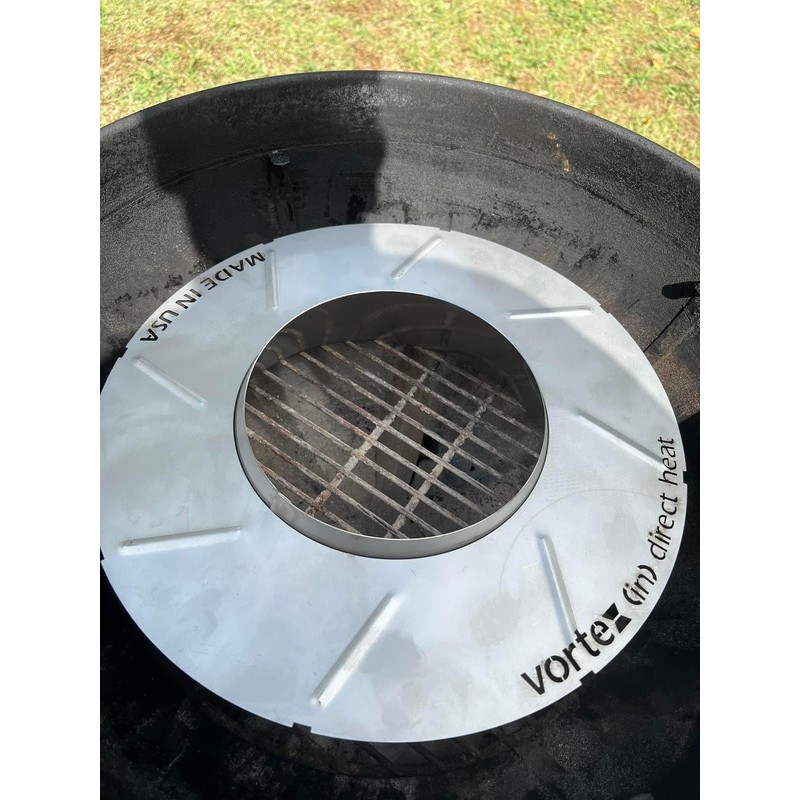 VORTEX (IN)DIRECT HEAT Accessories for Weber Kettle, Big Green Egg,