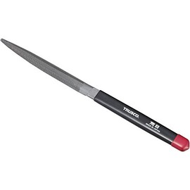 TRUSCO(トラスコ) 組ヤスリ 半丸 荒目 5本組サイズ 1本入 THA005-01-1P