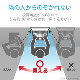 Elecom EF-MBP1421PFM2 Anti-Glare Magnetic Blue Light Filter for MacBook Pro 14 Inch (2023/2021 Release)