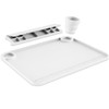 Svartur Silicone Painting Mat with Cup and Palette Removable, 17"X13"