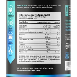 Nootrópico B-Life 180 Cápsulas | Enfoque, Claridad Mental y Energía Cognitiva