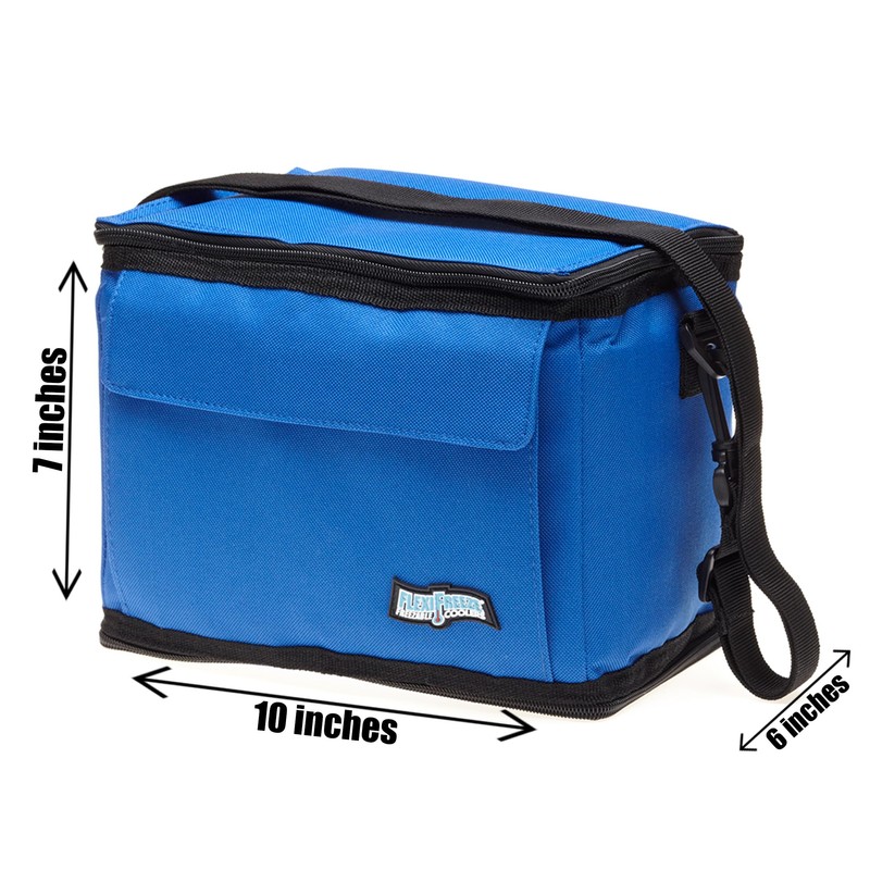FlexiFreeze Freezable 9 Can Cooler, ROYAL BLUE by FlexiFreeze