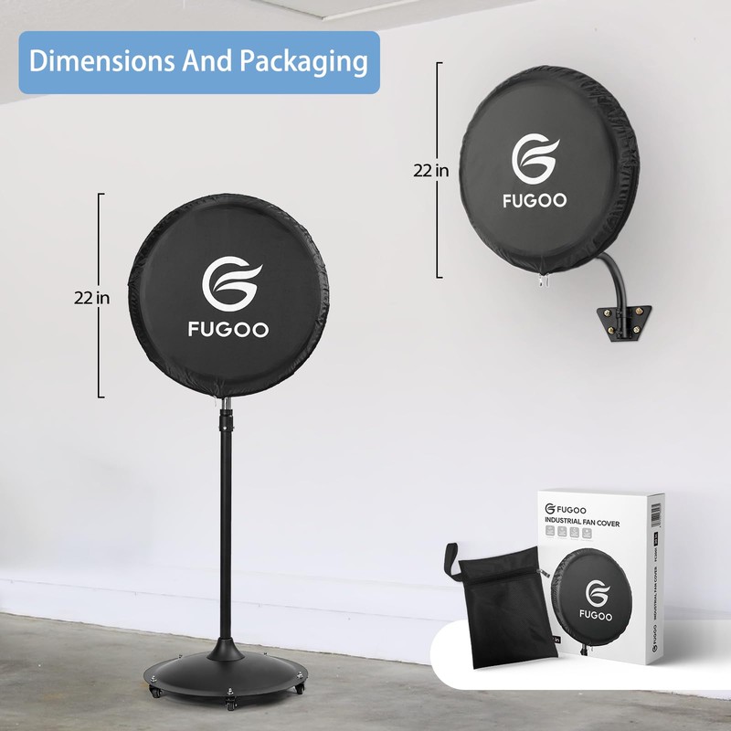 Waterproof Dustproof Outdoor Fan Cover (24 inch)