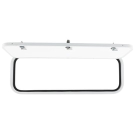 ToughGrade Round RV Baggage Door 36" X 12" White