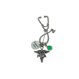 Sorority Things PA Physician Assistant Pin PA Medical Stethoscope Nursing Graduation Gift (May)
