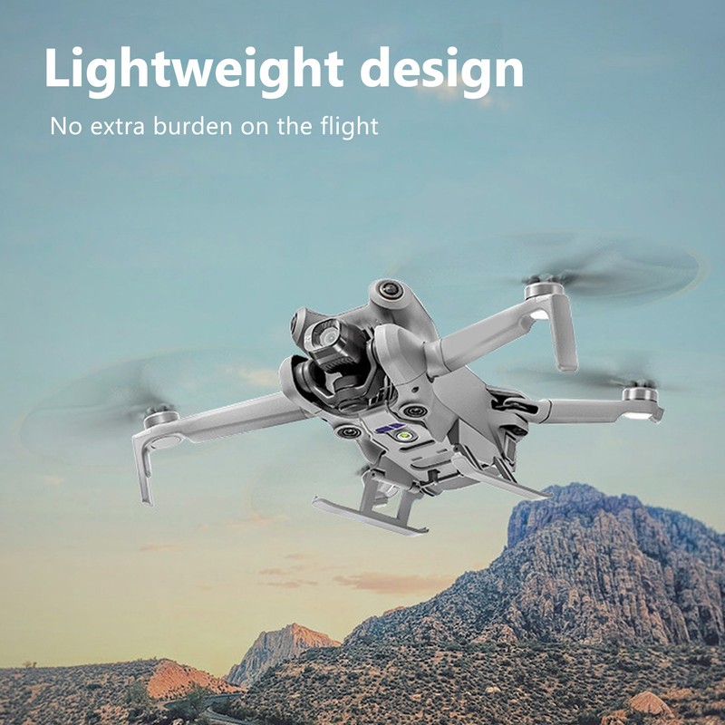 Drone Landing Gear Lightweight Quick Release Foldable Drone Heightened Extended