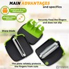 Finger Grip Vegetable Peelers for Kitchen - Silicone Kitchen Mini