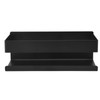 Single Tier Spice Rack 15kg Bearing Capacity Corrosion Resistant Black