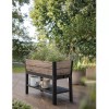 Keter Signature Collection 29 Gal. Resin Elevated Garden Bed