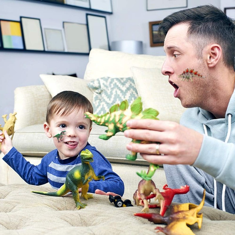 UPINS Dianosaur Stickers for Kids, 14 Different Sheets 200+ Counts