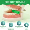 20 Pcs Aligner Chewies, Resuable Green Chompers Trays Seater Dental