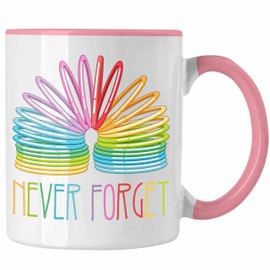 Trendation - Nostalgic 90s 80s Fan Gift Idea Nostalgia Colourful Toy (Pink)