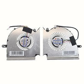 Replacement Fan for MSI GE75 Raider GL75 GP75 Leopard MS-17E2 CPU + GPU Cooling Fan Set