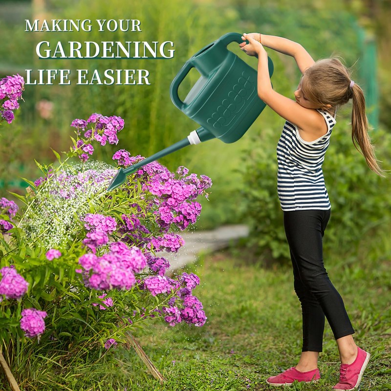 2 Gallon Watering Can, Garden Watering Can Outdoor, Plant Water