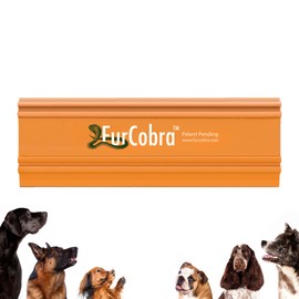 FURCOBRA Pro Pet Hair Remover 4.33" - Lightweight, Compact Cat Dog Hair Remover for Car, Bed, Couch, Carpet, Home Surfaces - Portable, Easy to Use Pet Fur Removal Tool, Scraper, Cleaner