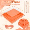 Whaline 50 Set Fall Thanksgiving Orange Small Charcuterie Boxes with