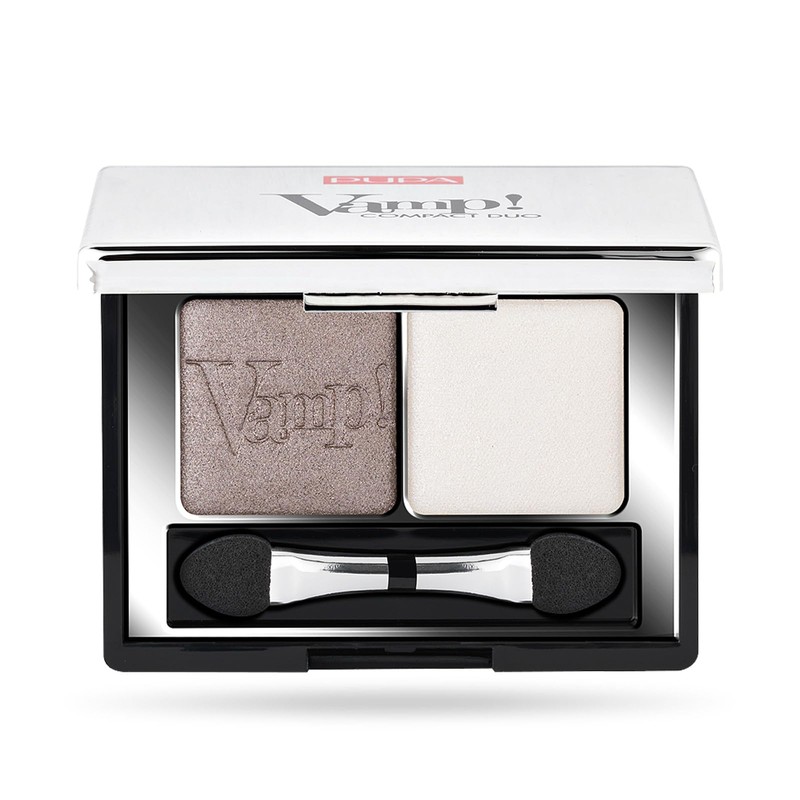 Pupa Milano Vamp! Compact Duo Eyeshadow, for Pure Color Payoff,