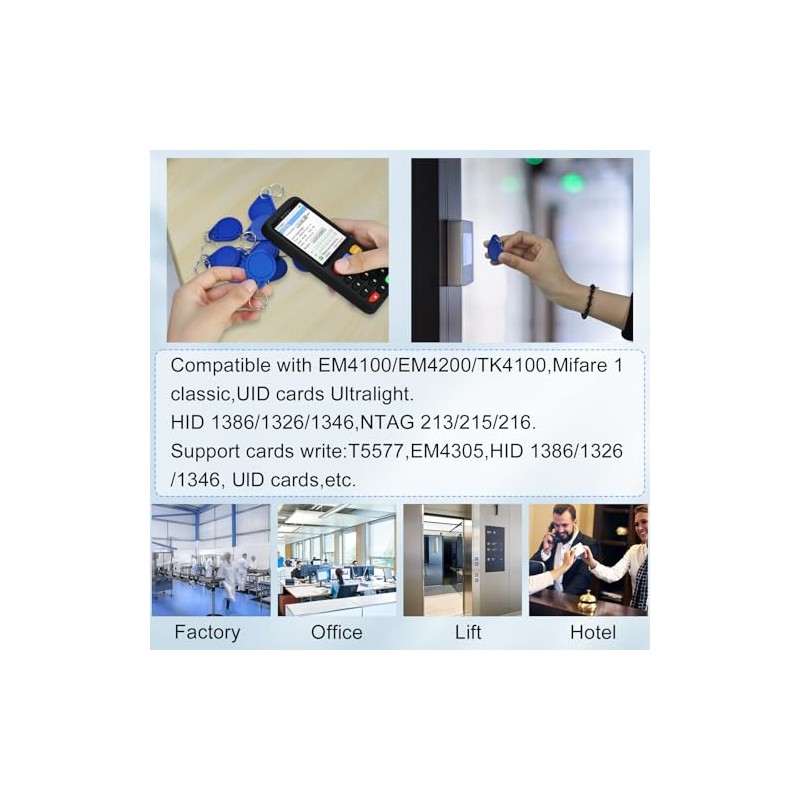 XIXEI X7 NFC RFID Card Copier Reader Writer Duplicator for