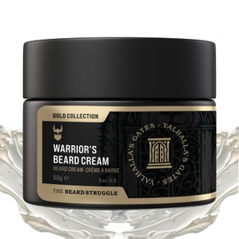 Beard Cream by Beard Struggle-Valhalla's Gates Beard Butter Moisturizer&Softener for Men-Hydrated with Avocado&Jojoba Oils-Beard&Mustache Growth Cream 50g