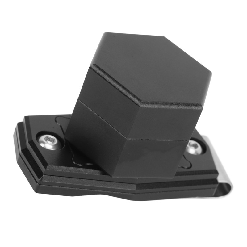 Hexagonal Pool Cue Chalk Box with Magnetic Clip 6063 Aluminum