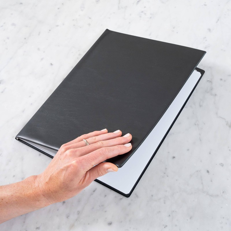 Rillstab A4 Original Display Book with 20 Pockets - Black