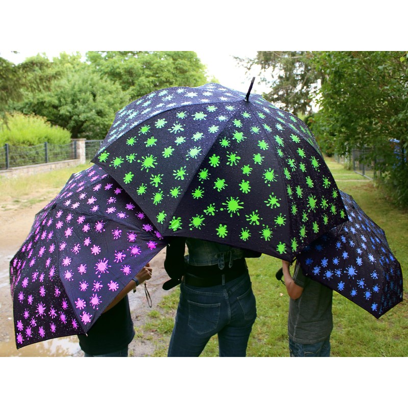 iX-brella Fibreglass Umbrella Automatic Wetprint – Colour Changing in Wet