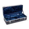 Crossrock CRA860TSBK-R Tenor Saxophone Case-Rectangular ABS Molded with Single Shoulder