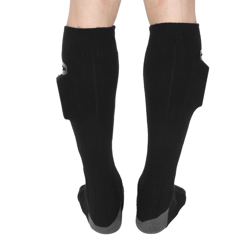 Washable Electric DoubleSided Heated Socks USB Charging with Temperature Control