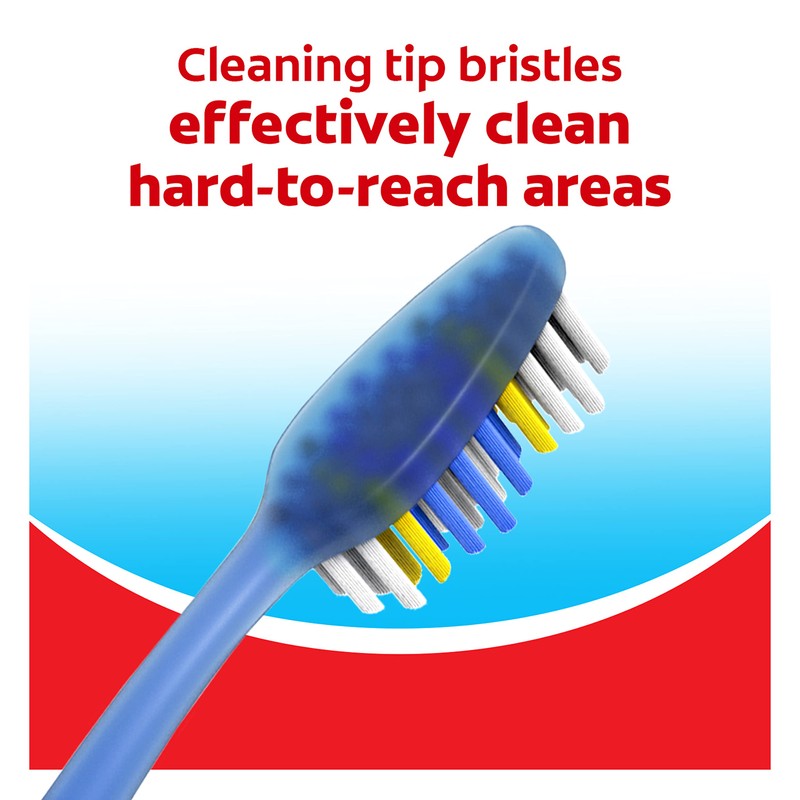 Colgate Extra Clean Full Head Toothbrush, Soft, 6 Pack