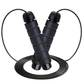 Cuerda para Saltar Ajustable | Manijas Cómodas y Antideslizantes | Cable de 300 cm Adaptable a tu Altura | Rodamientos de Bolas de Acero para Giro Sua
