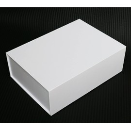 Goodwood Collapsible Gift Box with Magnetic Closure, Bridesmaid Proposal Box (1 Count, White)